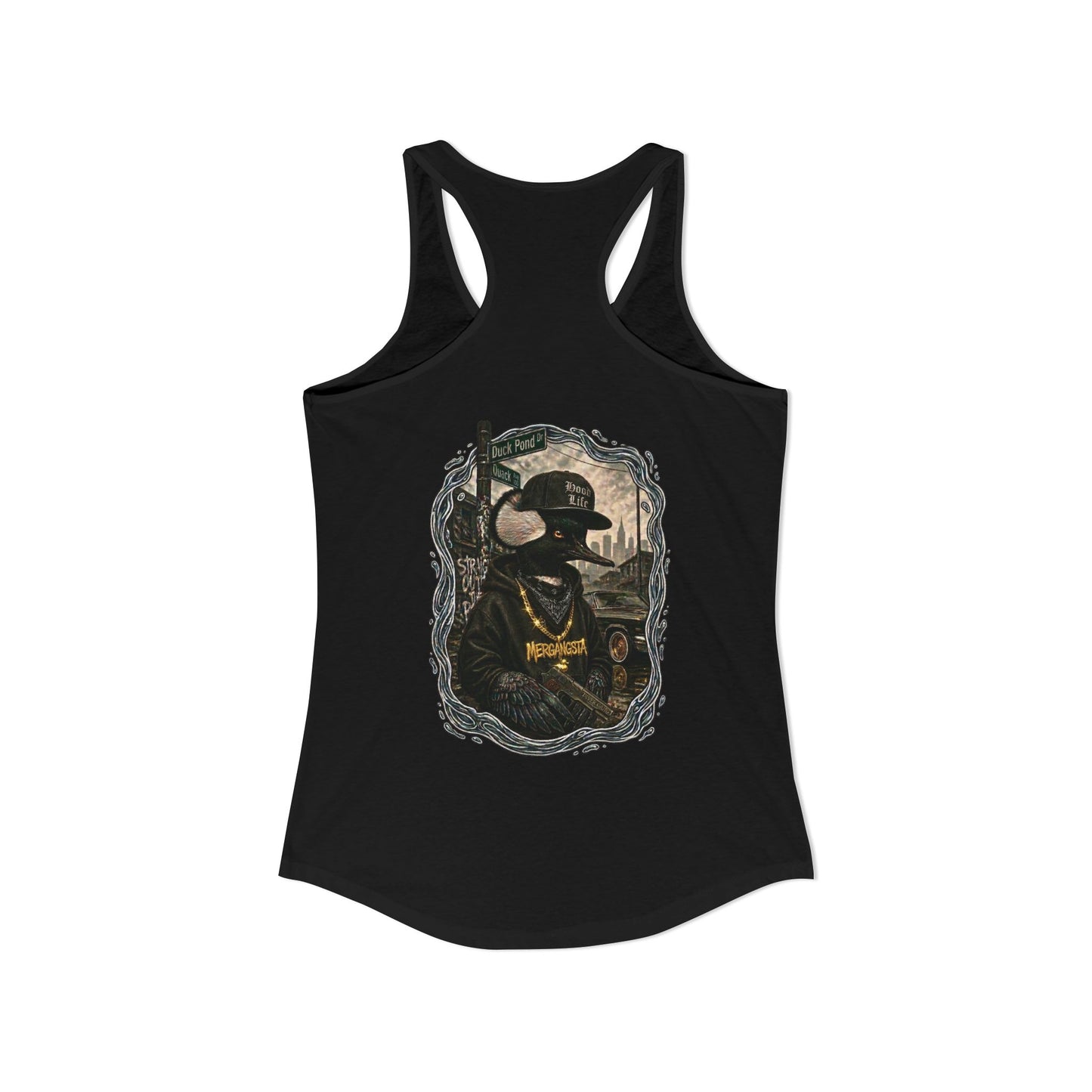 Hooded Mergangsta Tank